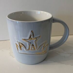 Starbucks 2016 Anniversary Siren Gold Crown Mug